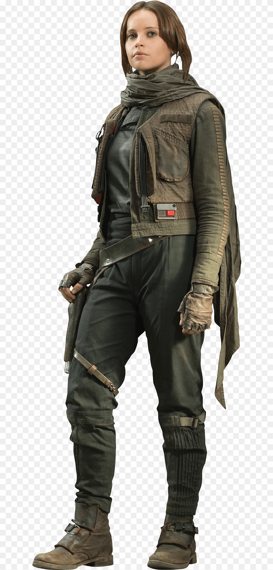 Star Wars Rey U0026 Clipart Download Ywd Jyn Erso, Jacket, Clothing, Coat, Costume Free Transparent Png