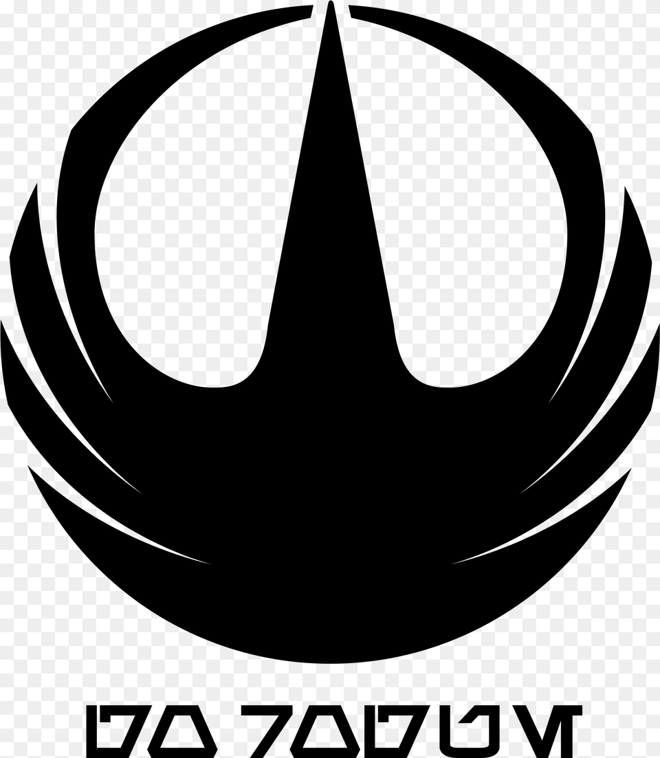Star Wars Rogue One Logo Rogue One Rebel Logo, Gray Free Png Download