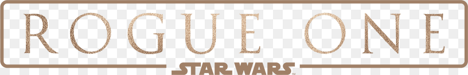 Star Wars Rogue One Title Logo Treatment Transparent Rogue One A Star Wars Story Logo, Text, License Plate, Transportation, Vehicle Free Png Download