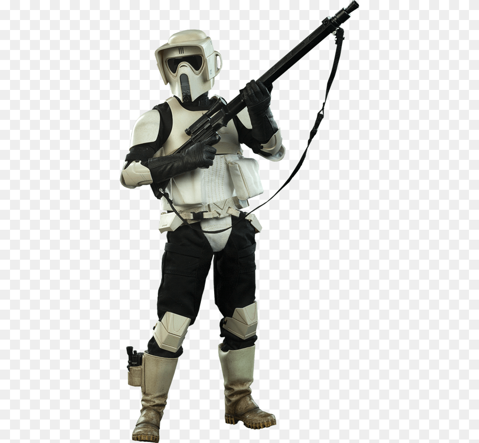 Star Wars Scout Trooper Sixth Scale Figure, Boy, Child, Male, Person Free Transparent Png