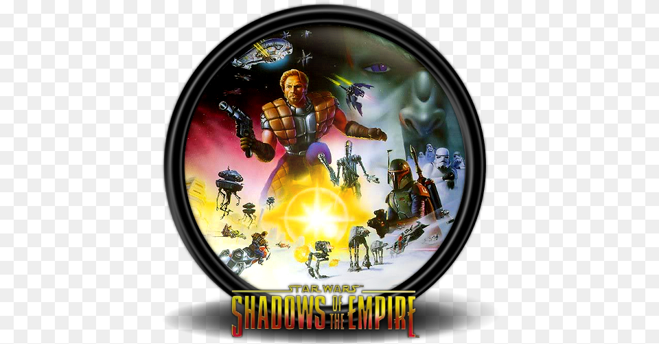 Star Wars Shadows Of The Empire 1 Icon Mega Games Pack Star Wars Shadows Of The Empire Pc, Adult, Person, Man, Male Png Image