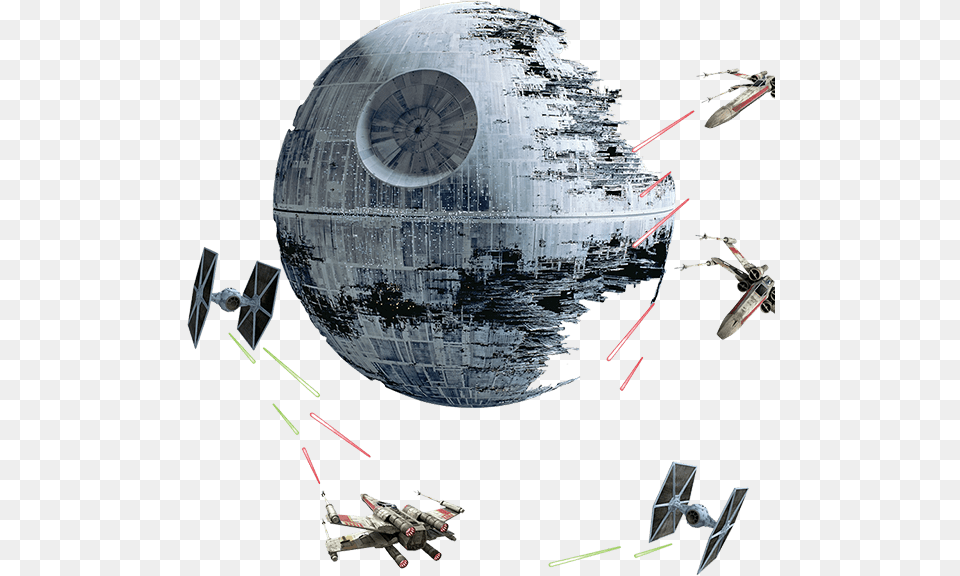 Star Wars Size Comparison Death Star, Aircraft, Airplane, Transportation, Vehicle Free Png