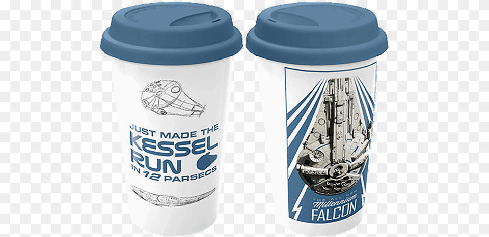 Star Wars Solo Millennium Falcon Travel Mug Water Bottle, Cup, Shaker Free Transparent Png