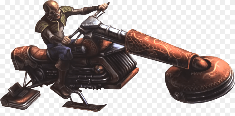 Star Wars Speeder, Bronze, Cannon, Weapon, Gun Free Png