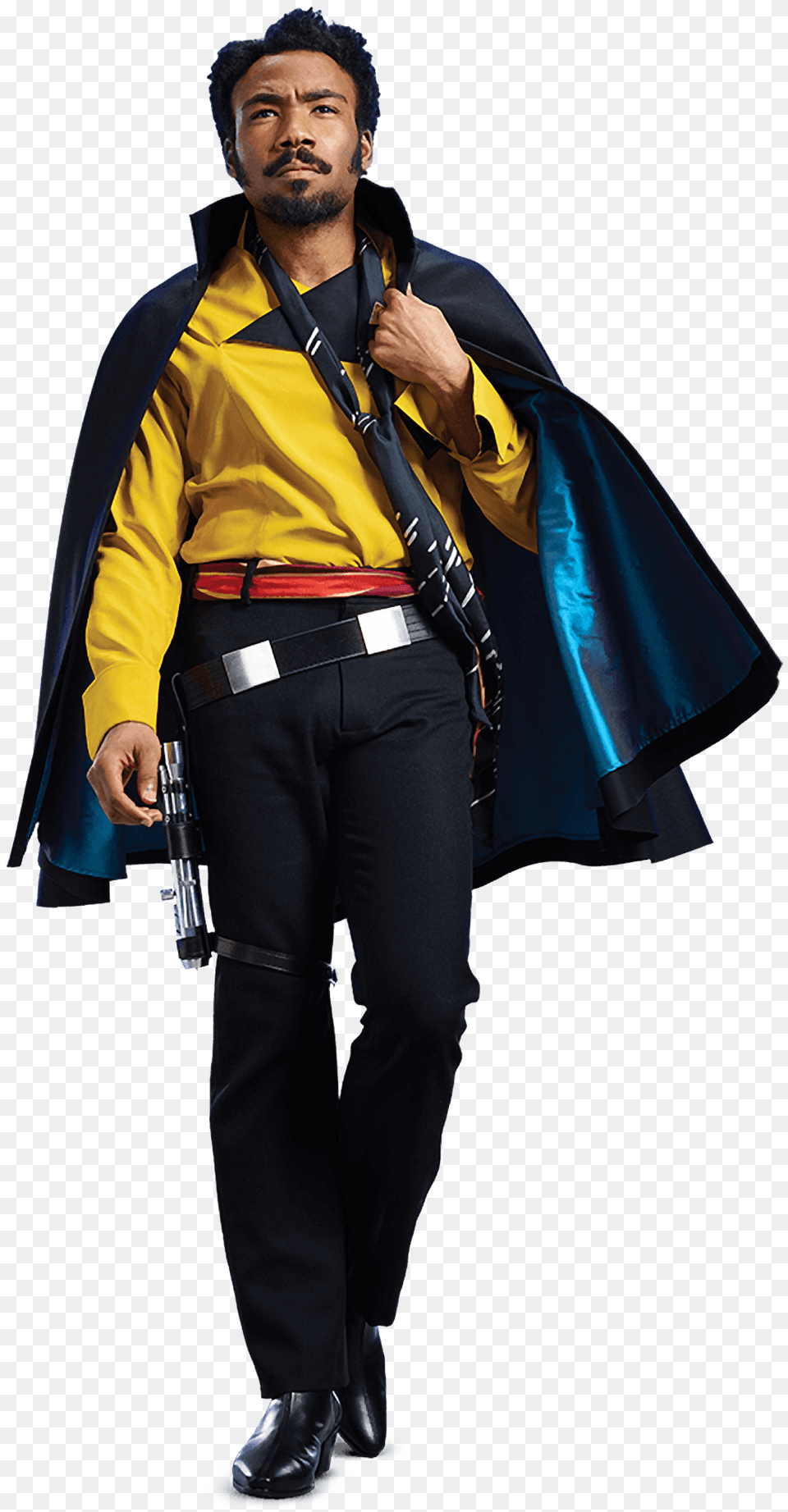 Star Wars Star Wars Lando, Clothing, Coat, Adult, Person Free Png