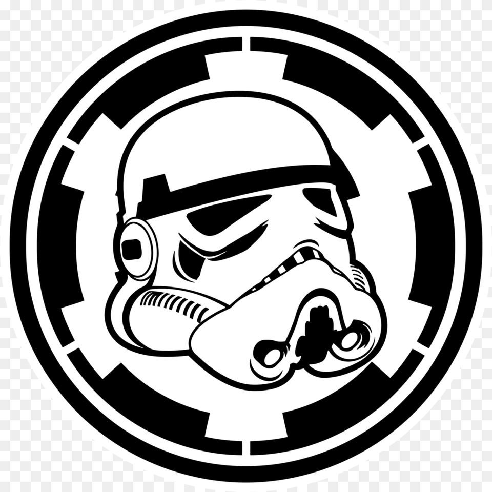 Star Wars Storm Trooper Clipart Graphic Anakin Star Wars Troopers Logo, Stencil, Emblem, Symbol, Baby Free Png Download