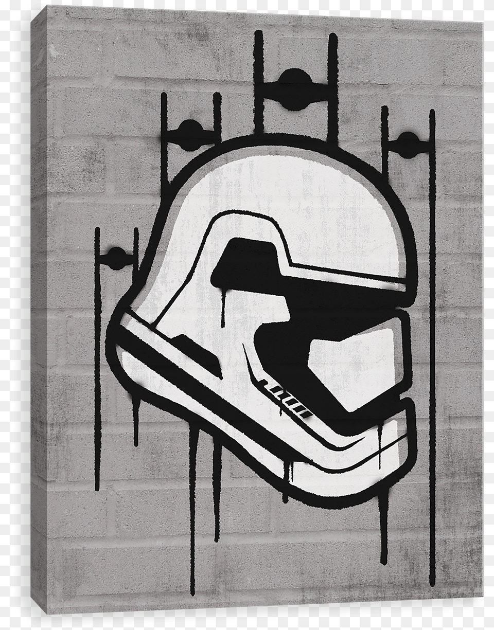 Star Wars Stormtrooper Graffiti, Helmet, Art, Crash Helmet Png