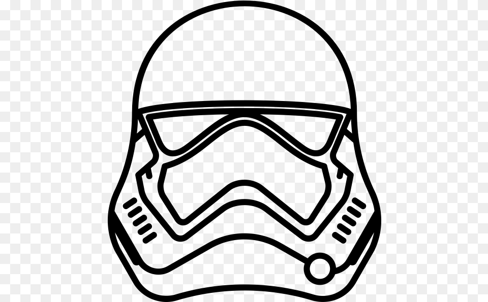 Star Wars Stormtrooper Icon, Gray Free Png Download