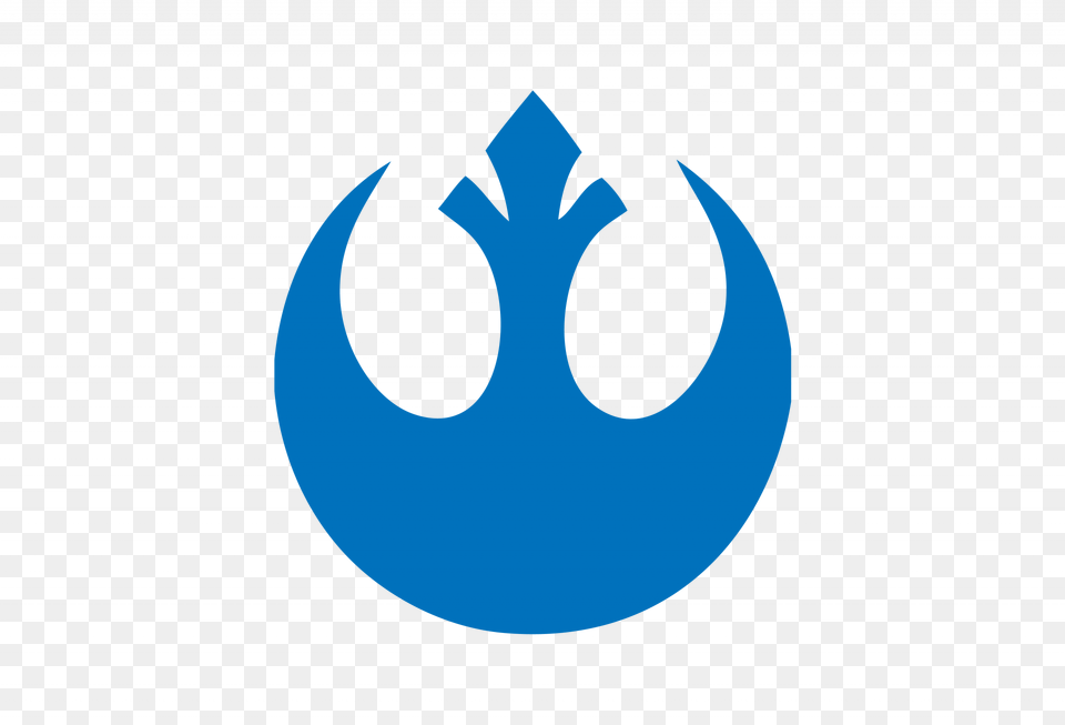 Star Wars Symbols Drawing Blue Rebel Logo Star Wars, Symbol, Astronomy, Moon, Nature Free Transparent Png