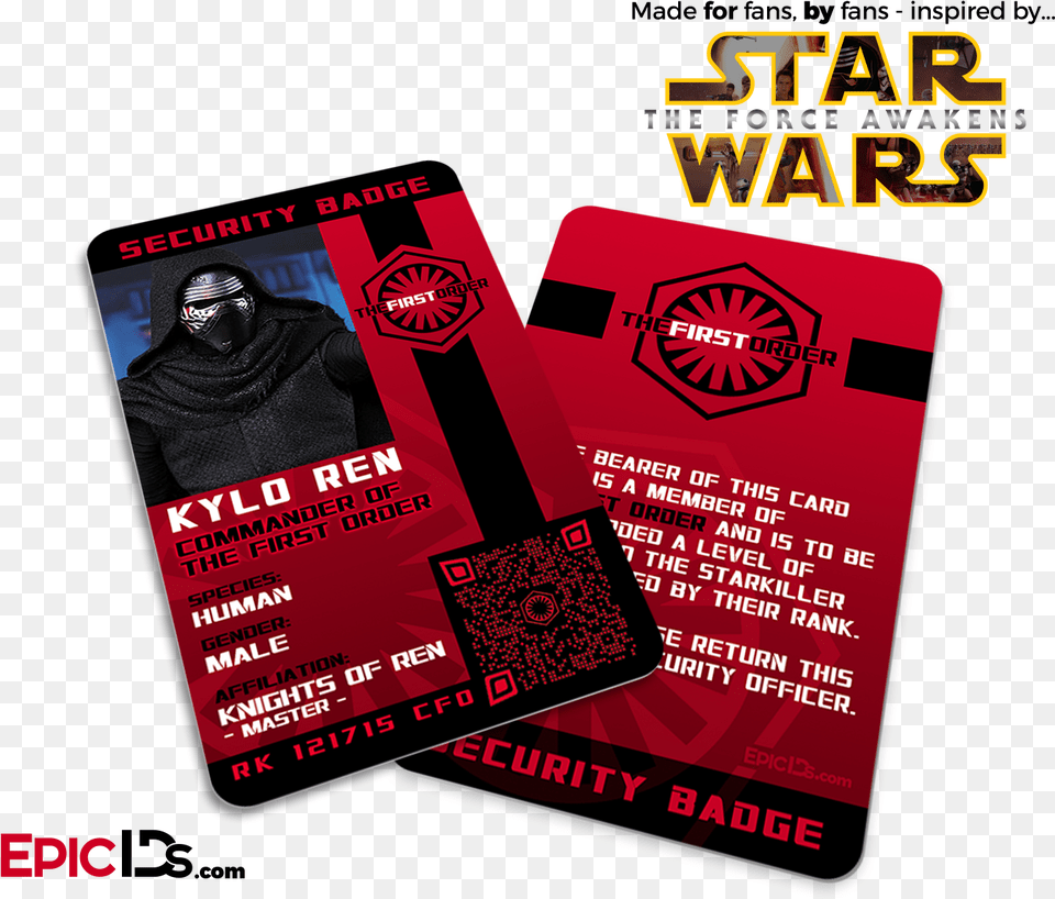 Star Wars Tfa Inspired Star Wars First Order Id Hux, Text, Adult, Male, Man Png Image