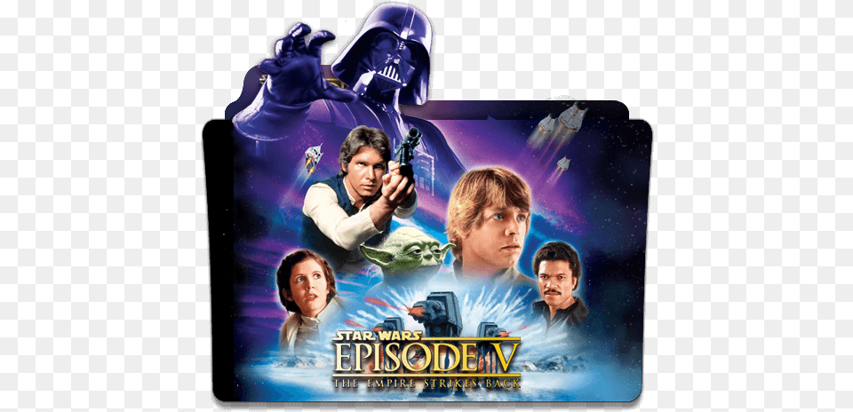Star Wars The Empire Strikes Back Star Wars Episode 5 Folder Icon, Adult, Female, Person, Woman Free Png Download