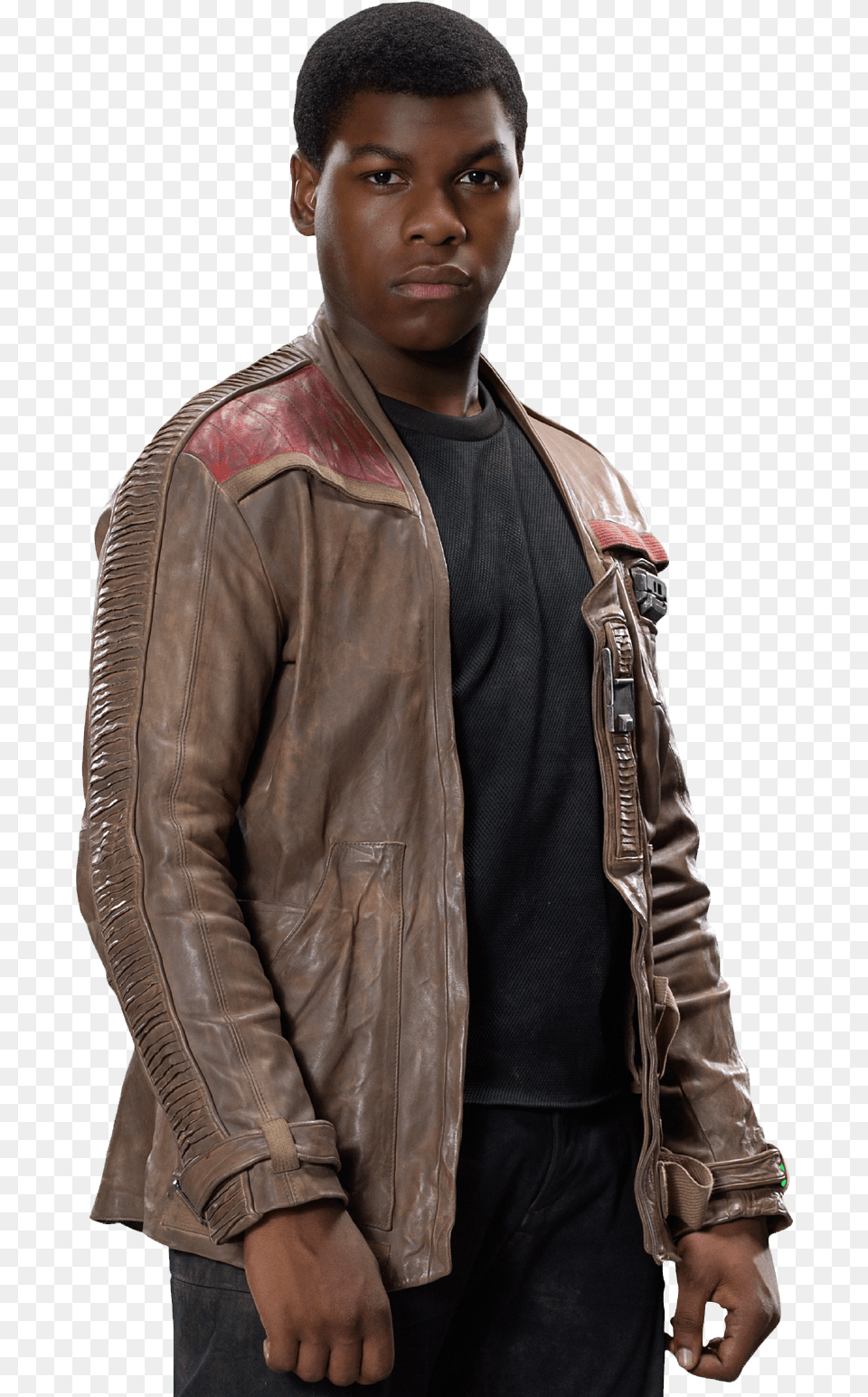 Star Wars The Force Awakens Poe Dameron Star Wars Finn Jacket, Clothing, Coat, Leather Jacket, Man Png