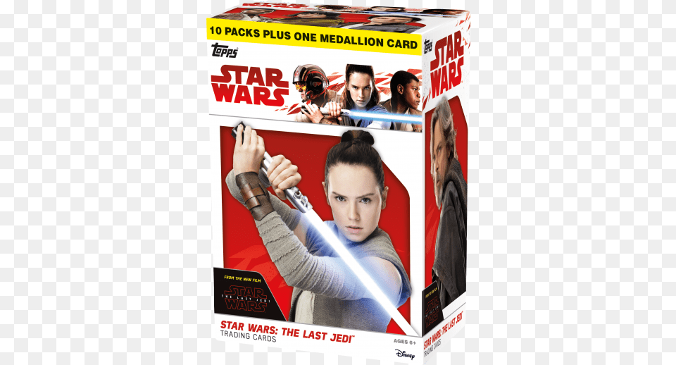Star Wars The Last Jedi Box Of 50 Packs Commander D Acy Star Wars, Adult, Person, Woman, Female Png Image