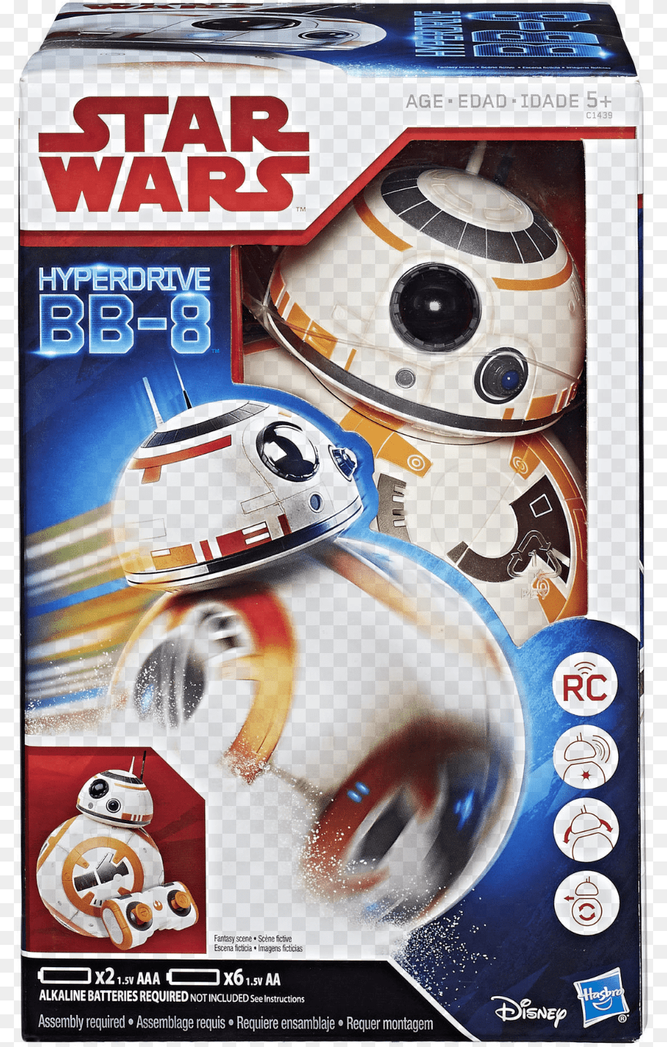 Star Wars The Last Jedi Hyperdrive Bb, Robot, Toy Free Transparent Png