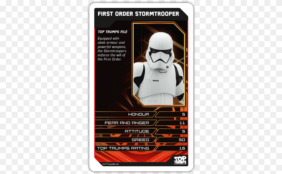 Star Wars The Last Jedi Top Trumps Top Trumps Star Wars, Advertisement, Poster, Helmet, Adult Png Image