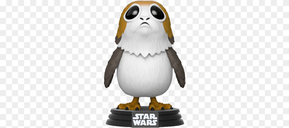 Star Wars The Last Jedi W2 Funko Pop Sad Porg, Animal, Beak, Bird, Person Free Png