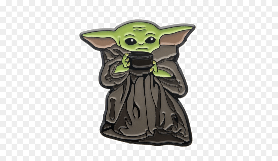 Star Wars The Mandalorian Childbaby Yoda Soup Bowl Pin Merchoid Yoda, Bag, Animal, Kangaroo, Mammal Free Transparent Png