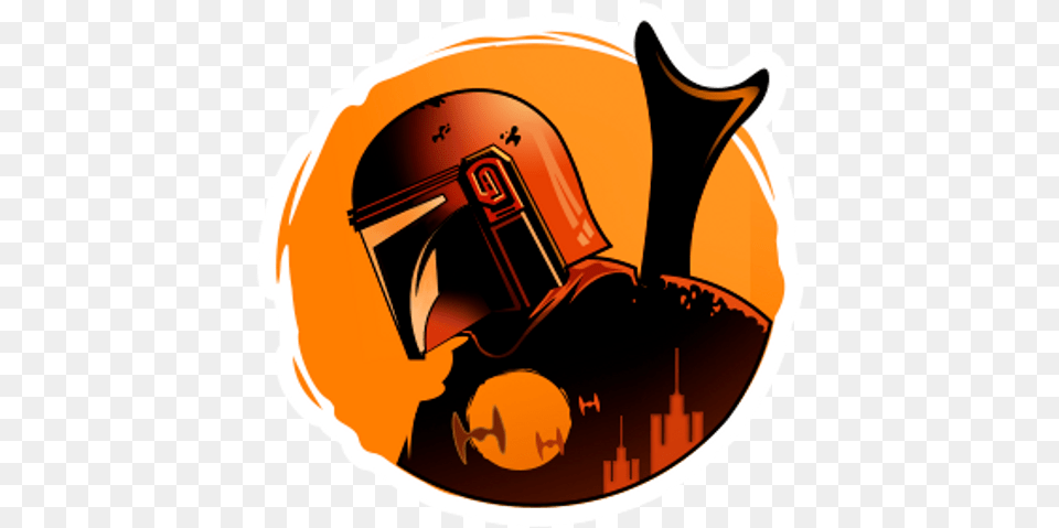 Star Wars The Mandalorian Sticker Sticker Mania Sticker The Mandalorian Free Transparent Png