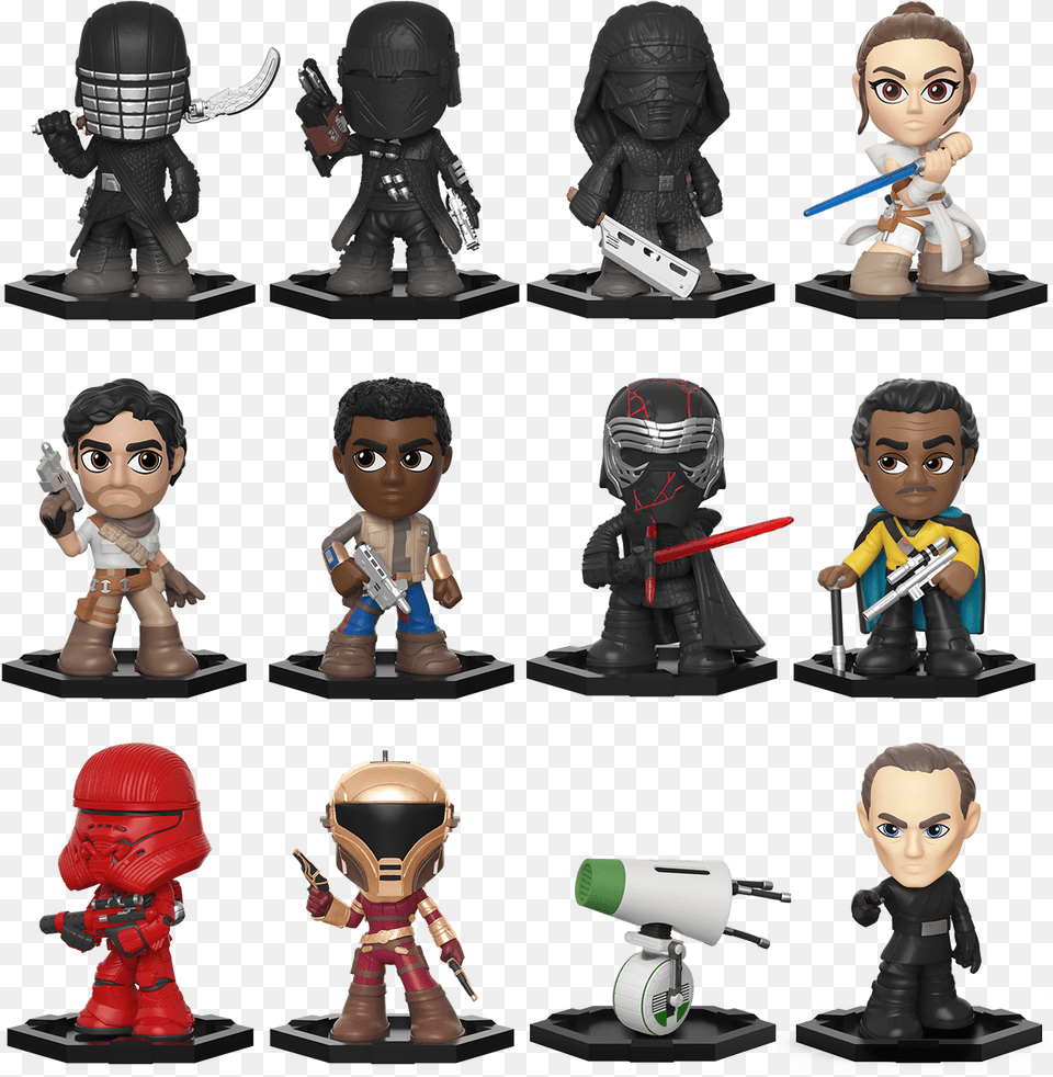 Star Wars The Rise Of Skywalker Funko Pop, Figurine, Baby, Person, Doll Free Transparent Png