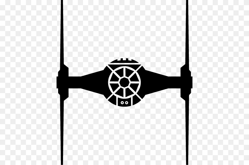 Star Wars Tie Fighter Icon, Stencil, Electrical Device, Microphone, Symbol Png Image