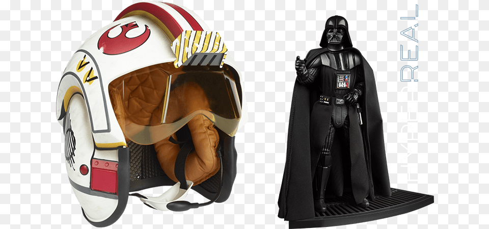 Star Wars Toys Hasbro Star Wars Adventure Figure X Wing Helmet Black Series, Crash Helmet, Adult, Female, Person Free Transparent Png