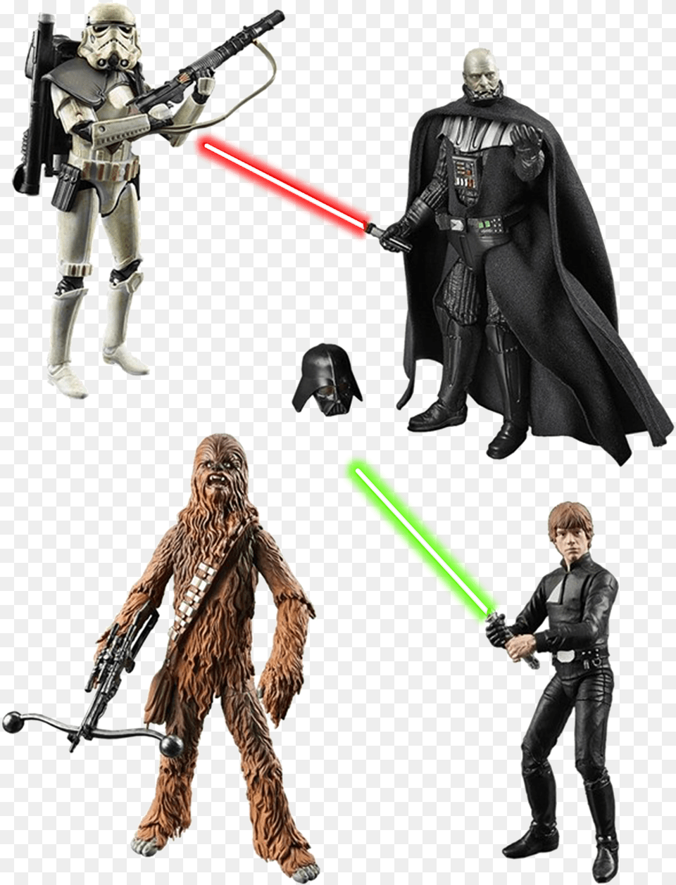 Star Wars Wave Black Series, Weapon, Sword, Person, Duel Free Png Download