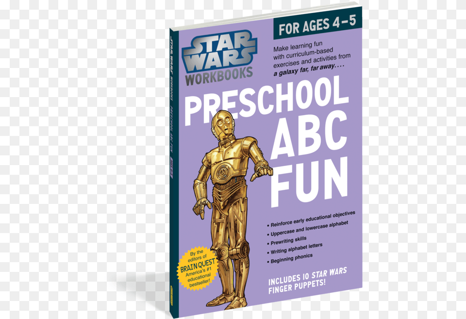 Star Wars Workbook Book Cover, Publication, Person, Man, Male Free Png Download