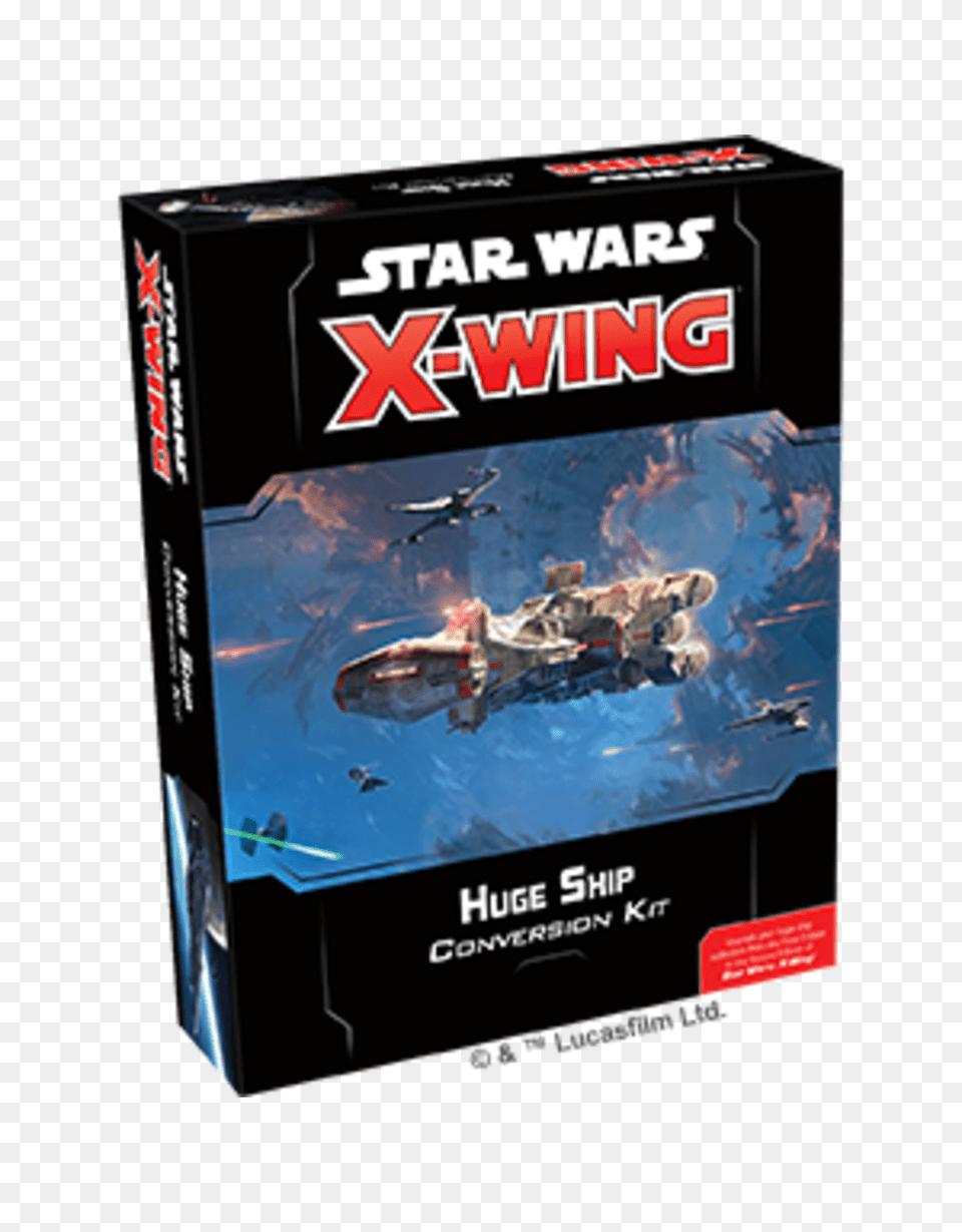 Star Wars X Wing 20 Huge Ship Conversion Kit Boardgamesca Star Wars, Aircraft, Spaceship, Transportation, Vehicle Png Image