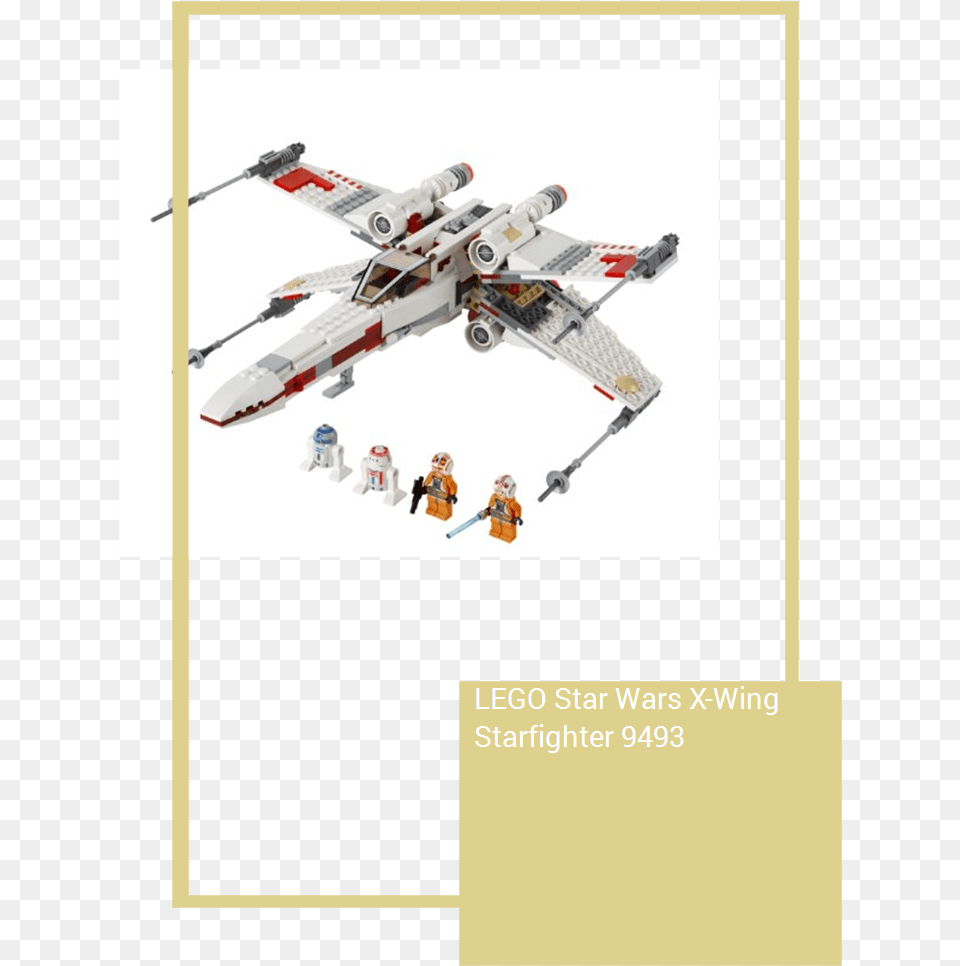 Star Wars X Wing Lego, Toy, Aircraft, Vehicle, Transportation Png Image