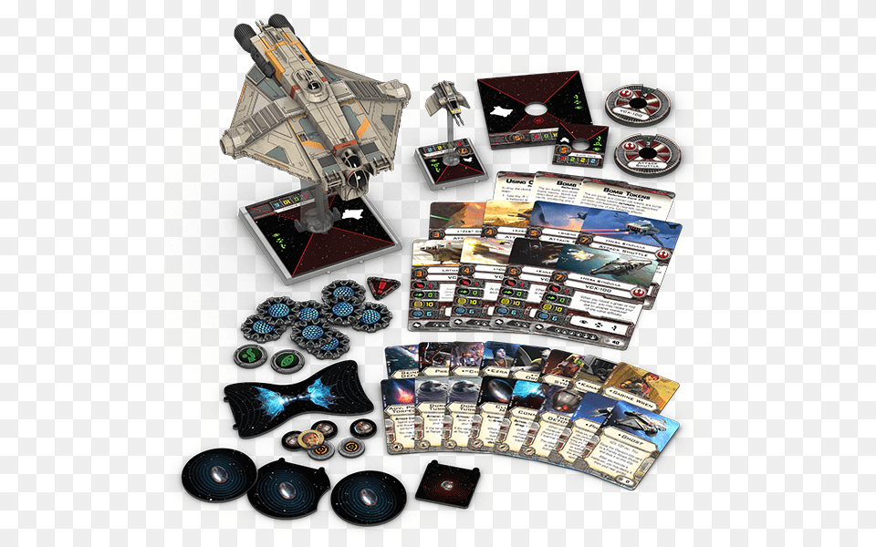 Star Wars X Wing Miniatures Game Ghost Expansion Pack, Art, Collage, Aircraft, Transportation Png