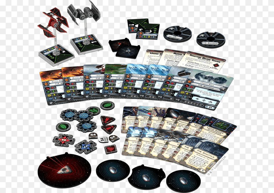 Star Wars X Wing Miniatures Imperial Veterans, Art, Collage Png