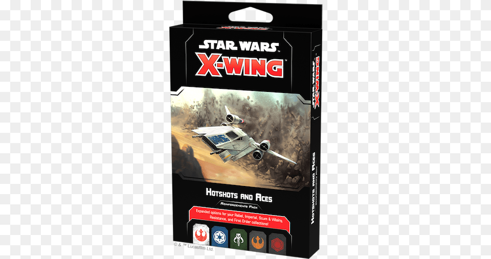 Star Wars X Wing Second Edition Hotshots And Aces Reinforcements Star Wars, Aircraft, Airplane, Transportation, Vehicle Png Image