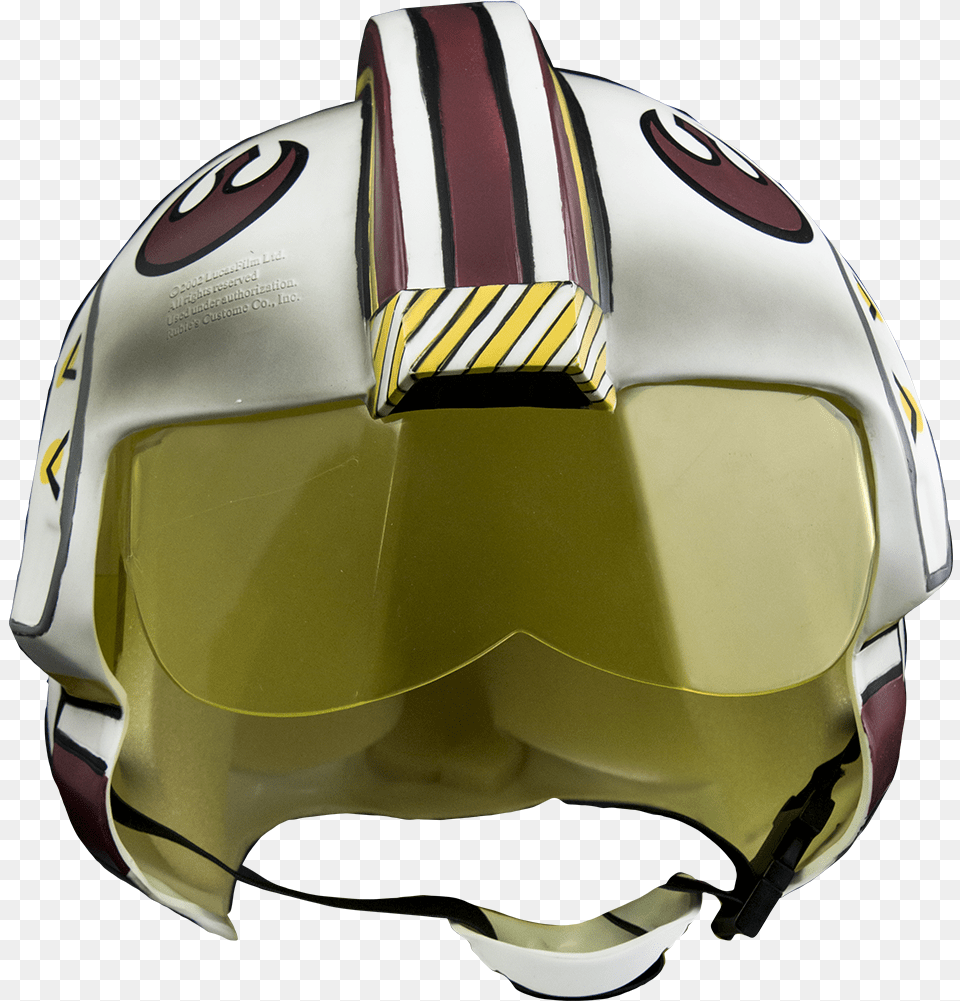 Star Wars Xwing Fighter Adult Helmet By Rubies Clip Art, Crash Helmet, American Football, Football, Person Free Png Download