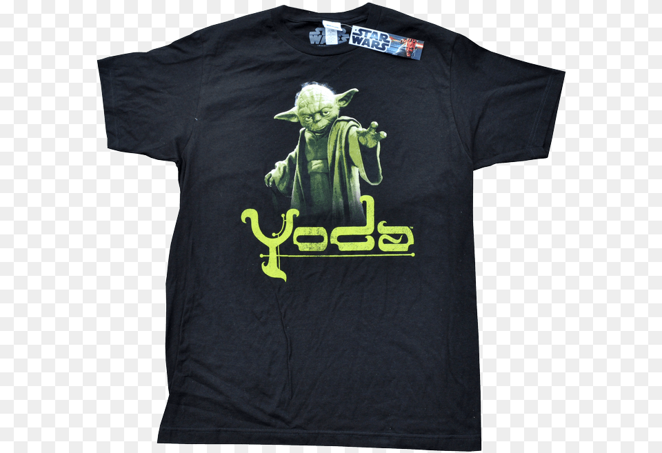 Star Wars Yoda Star Wars T Shirt Yoda, Clothing, T-shirt, Baby, Person Free Png
