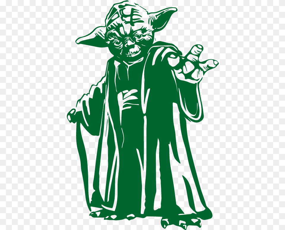 Star Wars Yoda Vector Clipart Full Size Clipart Yoda Svg Svg Star Wars, Accessories, Art, Green, Ornament Png