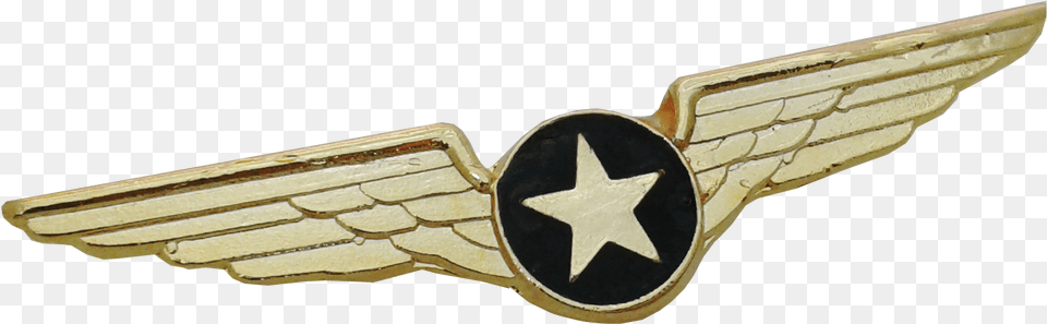 Star Wing Golden Gift, Logo, Symbol, Badge, Emblem Free Png Download