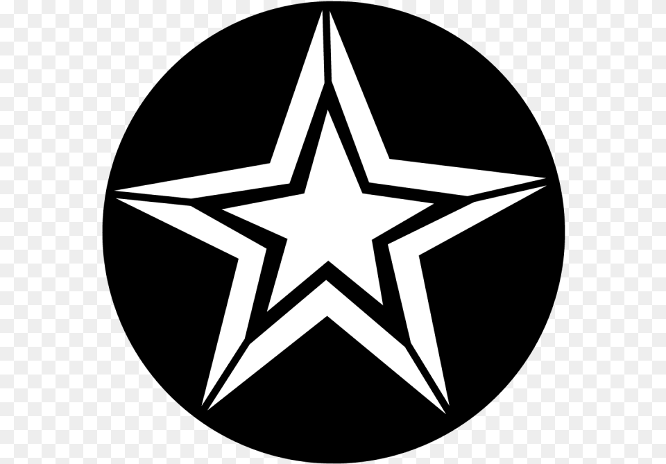 Star With Outline Us Army Full Size Image Portable Network Graphics, Star Symbol, Symbol, Animal, Fish Free Png