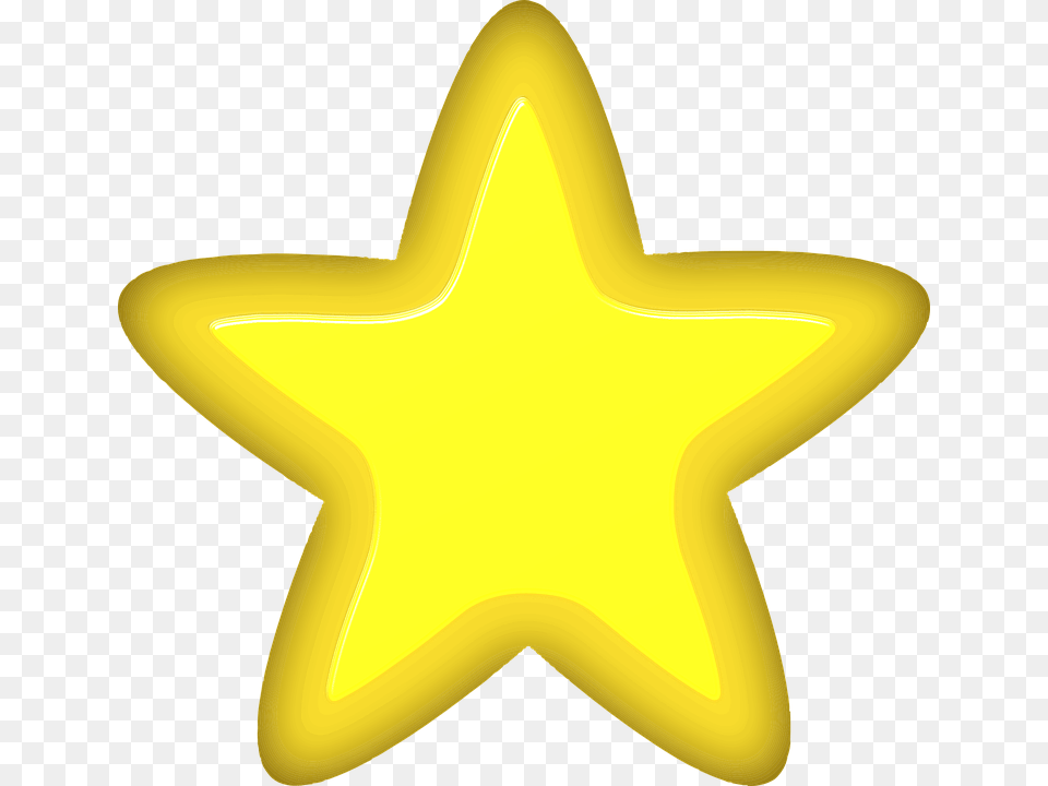 Star Yellow Favorite Bookmark Shine Estrella Amarilla Fondo Negro, Star Symbol, Symbol, Food, Fruit Free Transparent Png