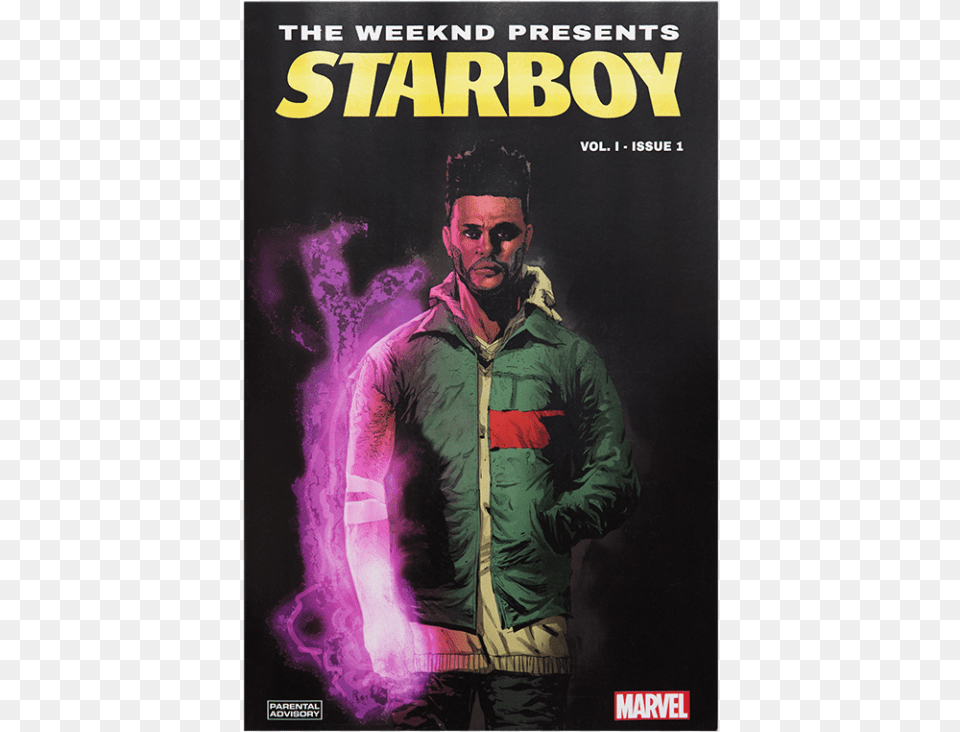 Starboy Comic, Adult, Book, Male, Man Png Image