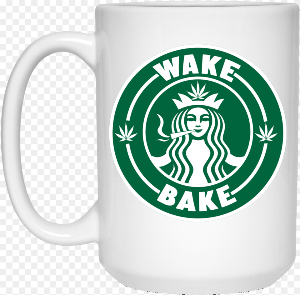 Starbuck Logo Wake Bake Mugs Starbucks Uk, Cup, Beverage, Coffee, Coffee Cup Png Image