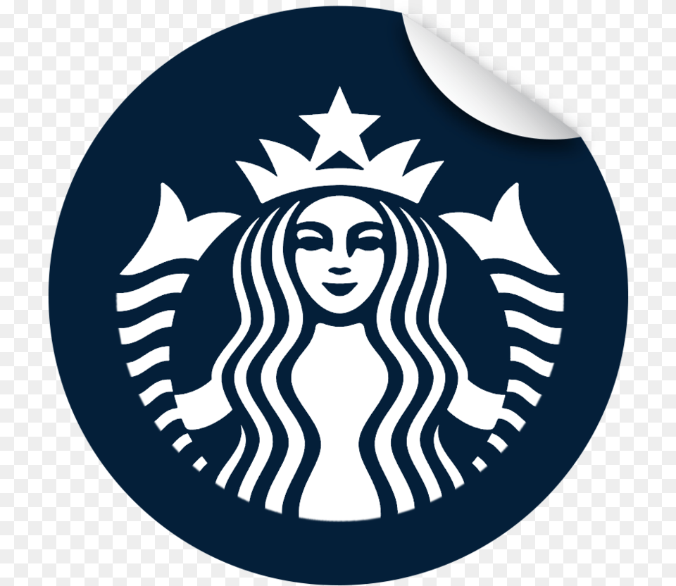 Starbucks, Logo, Face, Head, Person Png