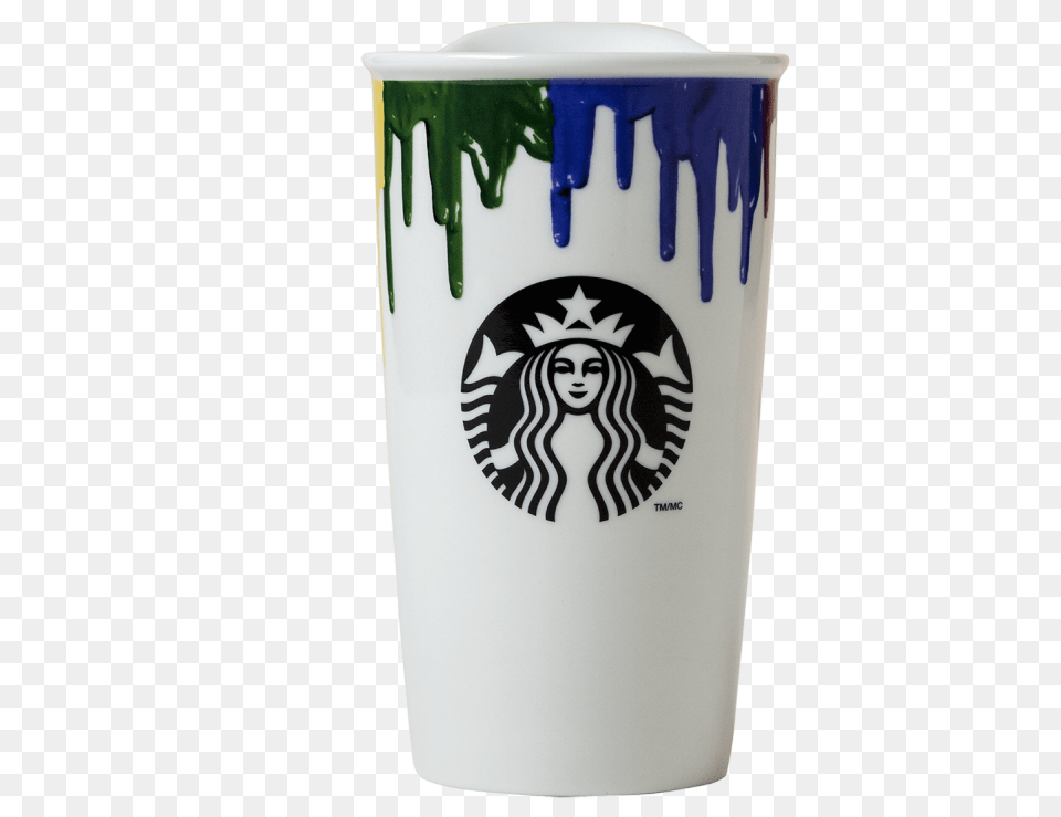 Starbucks And Band Of Outsiders Team Up To Reinvent The Starbucks New Logo 2011, Cup, Beverage, Coffee, Coffee Cup Free Png Download