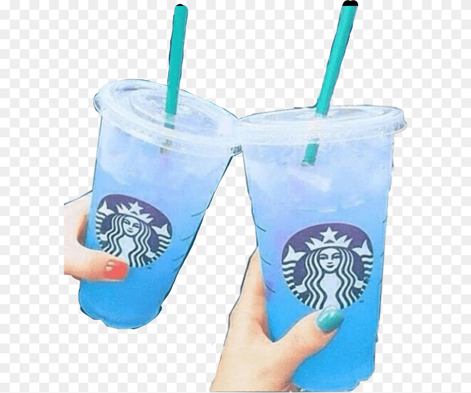 Starbucks Blue Starbucks Drink, Beverage, Cup, Face, Head Png