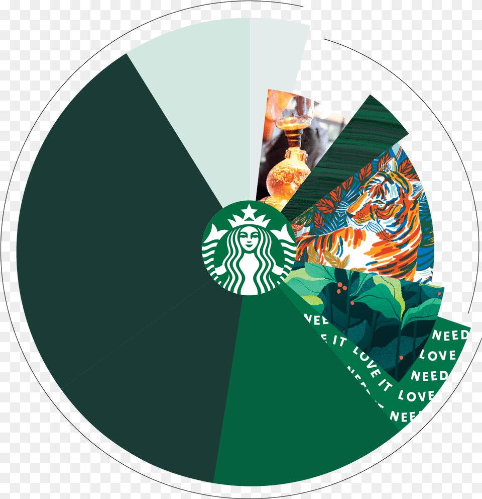 Starbucks Branding, Disk, Dvd Free Transparent Png
