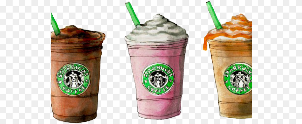Starbucks Clipart Tumblr Hipster Starbucks, Beverage, Juice, Ice Cream, Food Free Png Download