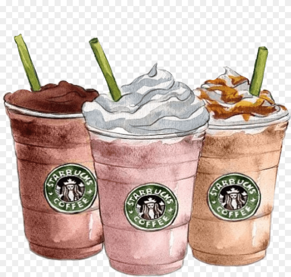 Starbucks Coffee Logo Love Drink Transparent Starbucks, Cream, Dessert, Food, Ice Cream Png