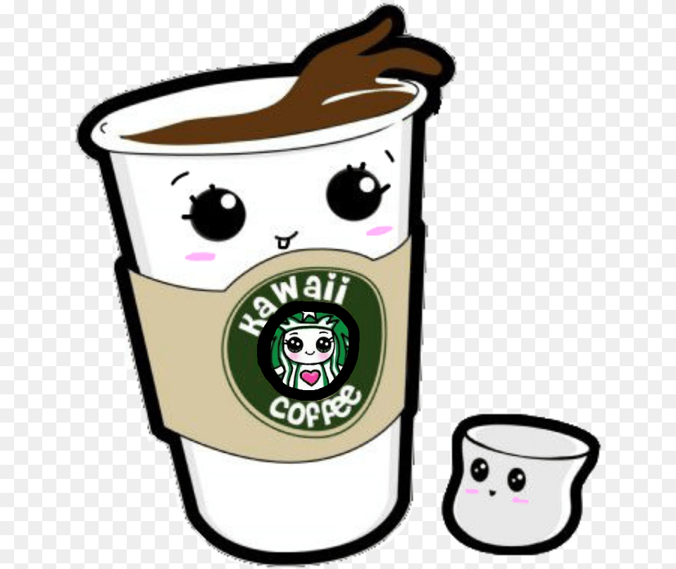 Starbucks Coloring Pages, Cup, Beverage, Ice Cream, Food Free Png Download