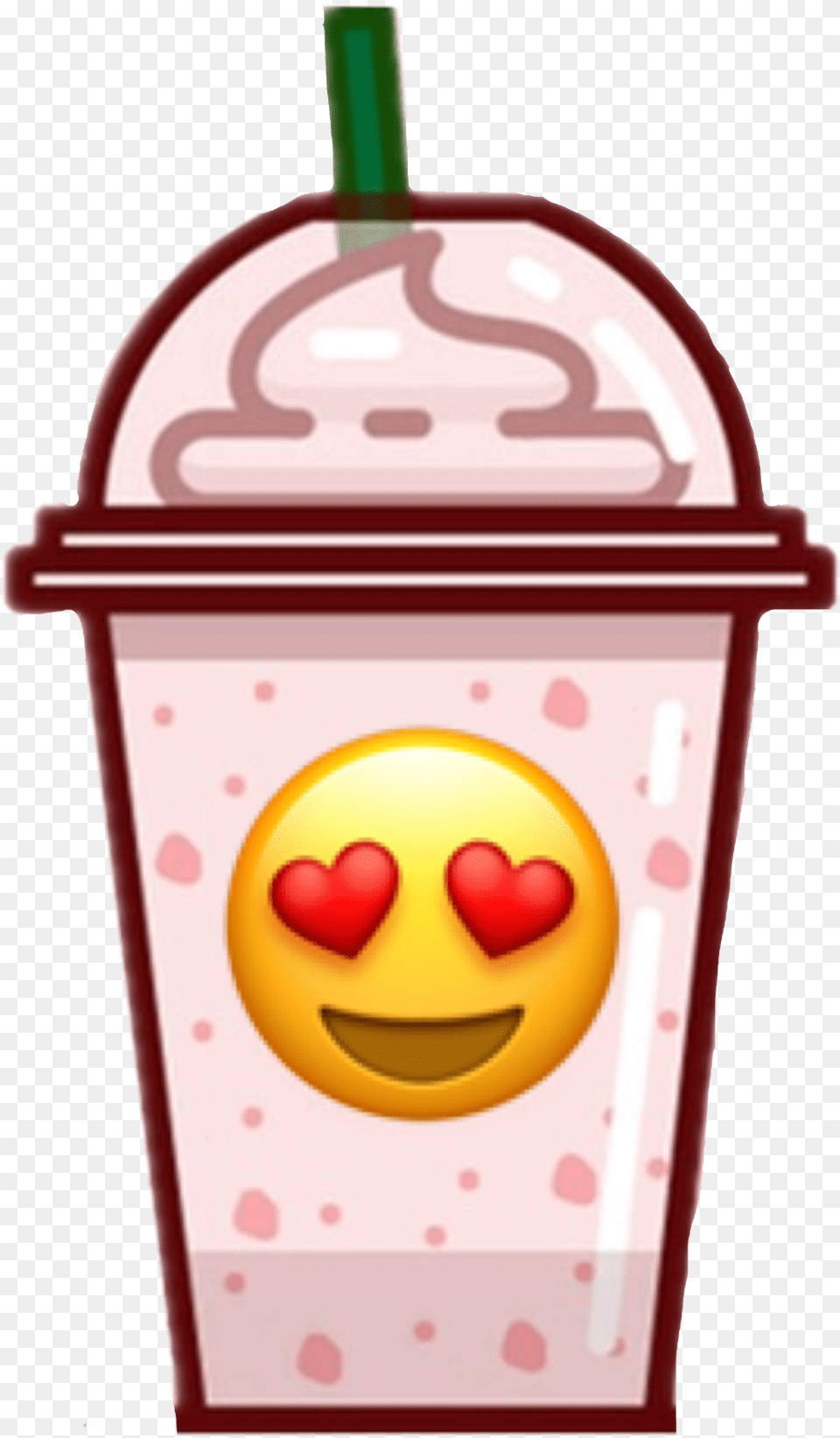 Starbucks Emoji Sticker Starbucks Emoticon, Beverage, Juice, Cream, Dessert Free Transparent Png