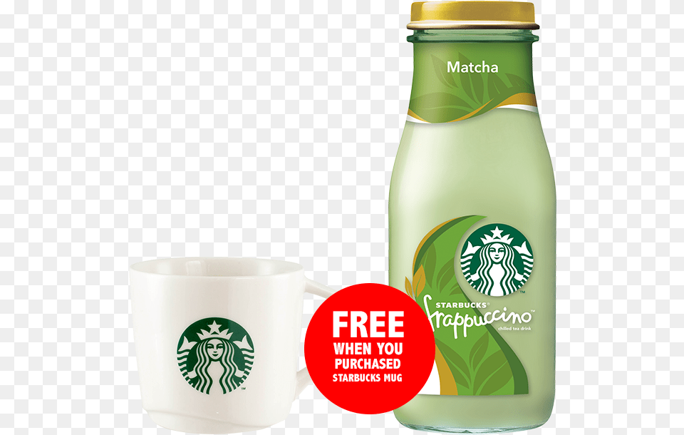 Starbucks Frappuccino Bottle Green Tea Download Starbucks New Logo 2011, Cup, Beverage, Shaker Png