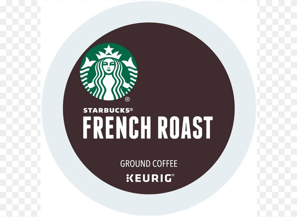 Starbucks French Roast Coffee Dark Roast Keurig Starbucks New Logo 2011, Advertisement, Poster, Sticker, Disk Free Transparent Png
